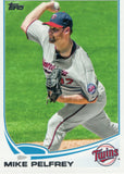 US204 Mike Pelfrey Minnesota Twins 2013 Topps Baseball Card FAP