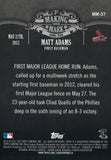MM-37 Matt Adams Arizona Cardinals 2013 Topps Baseball Card FAP