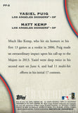 FF-2 Yasiel Puig Matt Kemp Los Angeles Dodgers 2013 Topps Baseball Card FAP