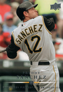 #371 Freddy Sanchez Team Checklist Pittsburgh Pirates 2008 Upper Deck Series 1 Baseball Card FAQ