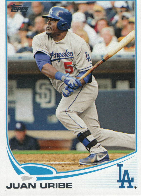 US208 Juan Uribe Los Angeles Dodgers 2013 Topps Baseball Card FAQ