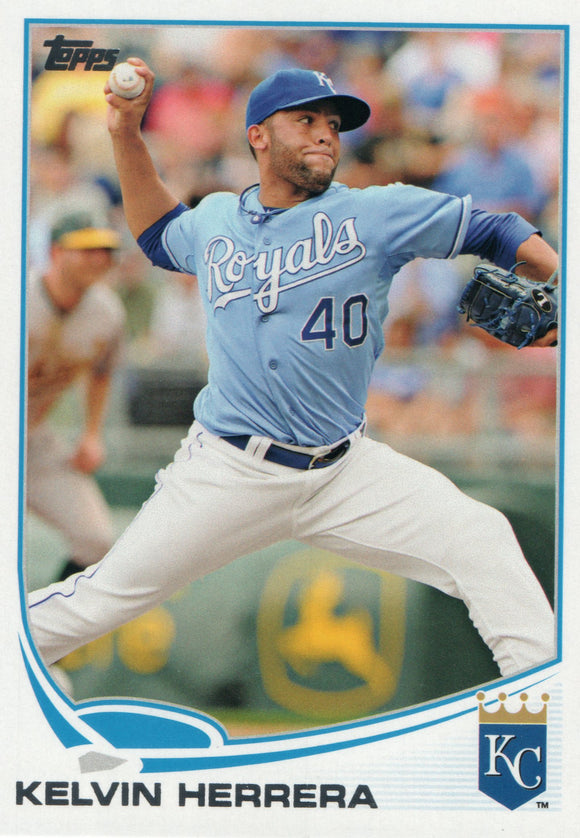 US77 Kelvin Herrera Kansas City Royals 2013 Topps Baseball Card FAQ