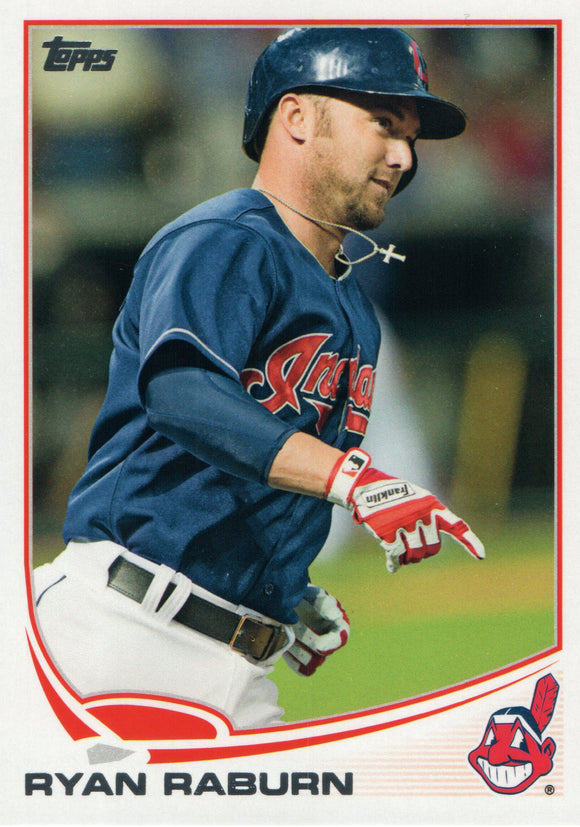 US24 Ryan Raburn Cleveland Indians 2013 Topps Baseball Card FAQ