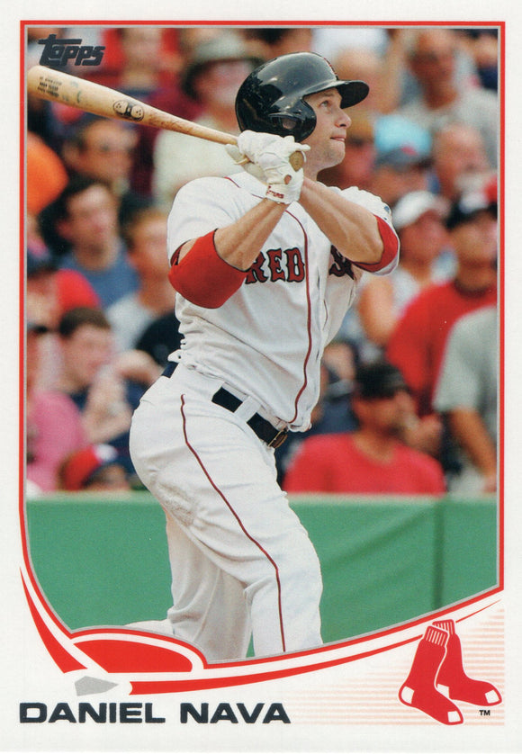 US185 Daniel Nava Boston Red Sox 2013 Topps Baseball Card FAQ