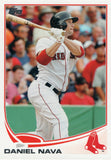US185 Daniel Nava Boston Red Sox 2013 Topps Baseball Card FAQ