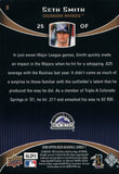 #8 Seth Smith Rookie Debut Colorado Rockies 2008 Upper Deck Series 1 Baseball Card FAR