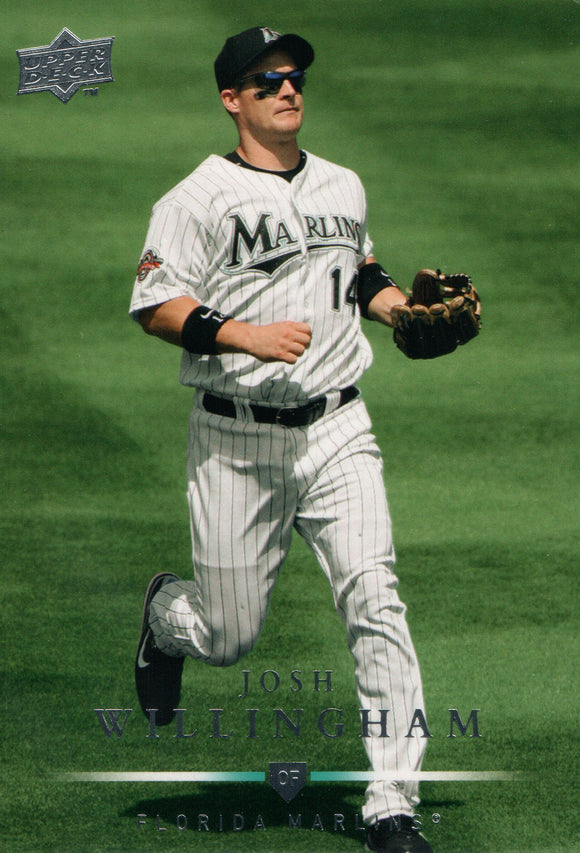 #149 Josh Willingham Florida Marlins 2008 Upper Deck Series 1 Baseball Card FAS