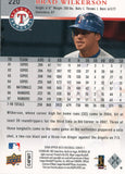 #220 Brad Wilkerson Texas Ramgers 2008 Upper Deck Series 1 Baseball Card FAT