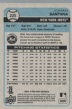 #225 Johan Santana New York Mets 2009 O-PEE-CHEE Baseball Card FAU