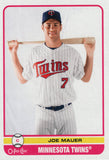 #350 Joe Mauer Minnesota Twins 2009 O-PEE-CHEE Baseball Card FAU