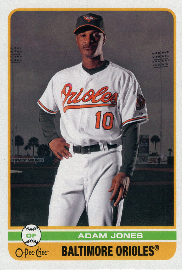 #194 Adam Jones Baltimore Orioles 2009 O-PEE-CHEE Baseball Card FAV