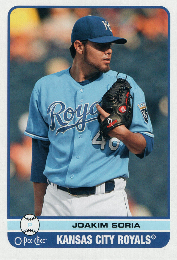 #415 Joakim Soria Kansas City Royals 2009 O-PEE-CHEE Baseball Card FAV