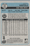 #291 Gary Sheffield New York Mets 2009 O-PEE-CHEE Baseball Card FAV