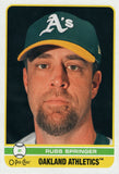 #357 Russ Springer Oakland Athletics 2009 O-PEE-CHEE Baseball Card FAV