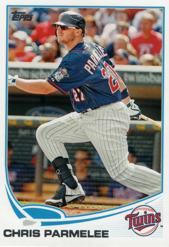 #446 Chris Pamelee Minnesota Twins 2013 Topps Baseball Card FAX