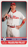 #324 Chris Coste Philadelphia Phillies  2009 O-PEE-CHEE Baseball Card FAX