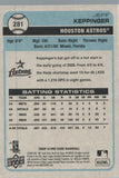 #281 Jeff Keppinger Houston astros 2009 O-PEE-CHEE Baseball Card FAX