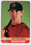 #281 Jeff Keppinger Houston astros 2009 O-PEE-CHEE Baseball Card FAX