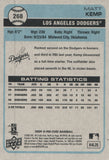 #268 Matt Kemp Los Angeles Dodgers 2009 O-PEE-CHEE Baseball Card FAX