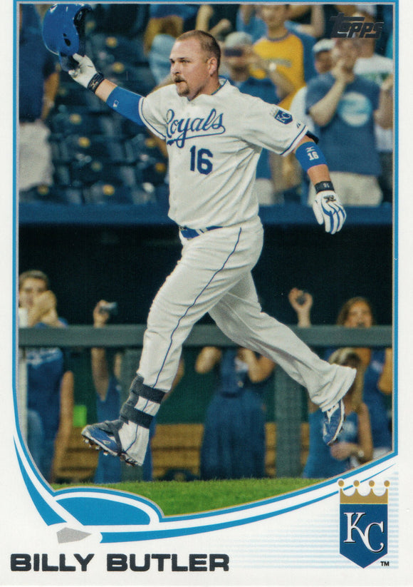 #499 Billy Butler Kansas City Royals 2013 Topps Baseball Card FAY