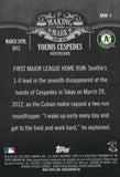 MM-1 Yoenis Cespedes Oakland Athletics 2013 Topps Baseball Card FAY