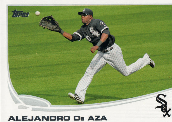 #583 Alejandro De Aza Chicago White Sox 2013 Topps Baseball Card FAY