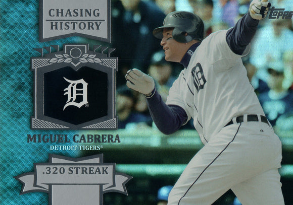 CH-70 Miguel Cabrera Detroit Tigers 2013 Topps Baseball Card FAY