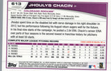 #613 Jhoulys Chacin Colorado Rockies 2013 Topps Baseball Card FAZ