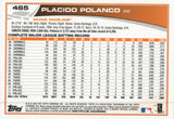 #465 Placido Polanco Miami Marlins 2013 Topps Baseball Card FAZ
