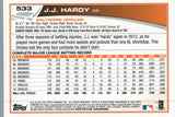 #533 J.J. Hardy Baltimore Orioles 2013 Topps Baseball Card FAZ