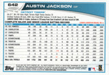 #642 Austin Jackson Detroit Tigers 2013 Topps Baseball Card FAZ
