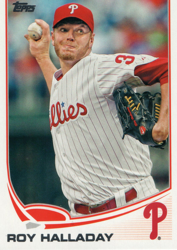 #410 Roy Halladay Philadelphia Phillies 2013 Topps Baseball Card FAZ
