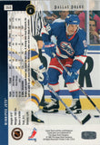 #360 Dallas Drake Winnipeg Jets 1995-96 Upper Deck Hockey Card