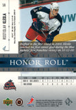 #58 Rostislav Klesla UD Futures Team Rookie Columbus Blue Jackets 2002-03 Upper Deck Honor Roll Hockey  Card