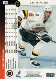 #381 Adrien Plavsic Vancouver Canucks 1995-96 Upper Deck Hockey Card