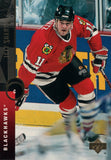 #379 Jeff Shantz Chicago Blackhawks 1995-96 Upper Deck Hockey Card