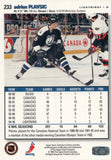 #233 Adrien Plavsic Tampa Bay Lightning 1995-96 Upper Deck Collector's Choice Hockey Card