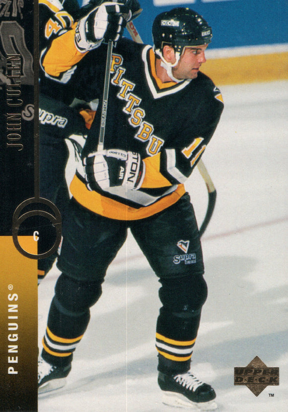 #281 John Cullen Pittsburgh Penguins 1995-96 Upper Deck Hockey Card FAB