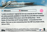 #156 Team Card Milwaukee Brewers 2018 Topps Series 1 Baseball Card FAC