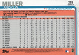 #293 Andrew Miller Cleveland Indians 2019 Topps Series 1 Baseball Card FAC