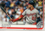 #213 Juan Soto Washington Nationals 2019 Topps Series 1 Baseball Card FAC