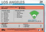 #254 Dodger Stadium Los Angeles Dodgers 2019 Topps Series 1 Baseball Card FAC