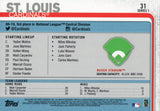 #31 Busch Stadium St louis Cardinals 2019 Topps Series 1 Baseball Card FAC