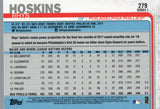 #279 Rhys Hoskins Philadelphia Phillies 2019 Topps Series 1 Baseball Card FAD