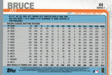 #44 Jay Bruce New York Mets 2019 Topps Series 1 Baseball Card FAD