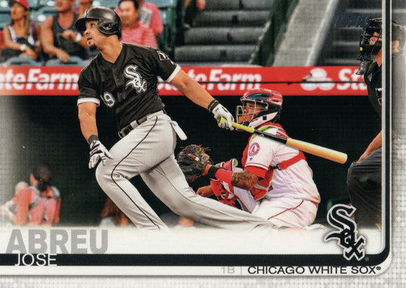 #46 Jose Abreu Chicago White Sox 2019 Topps Series 1 Baseball Card FAD