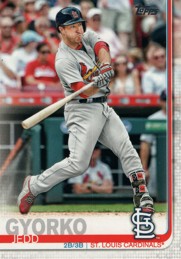 #261 Jedd Gyorko St Louis Cardinals 2019 Topps Series 1 Baseball Card FAD