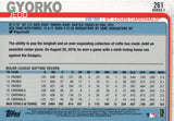 #261 Jedd Gyorko St Louis Cardinals 2019 Topps Series 1 Baseball Card FAD
