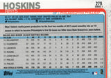#279 Rhys Hoskins Philadelphia Phillies 2019 Topps Series 1 Baseball Card OD FAD