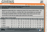 #337 Mychal Givens Baltimore Orioles 2019 Topps Series 1 Baseball Card FAE